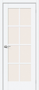 Товар Межкомнатная дверь Прима-11.1 White Silk BR5536