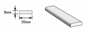 Товар Притворная планка 2000x30x8 BRK5224